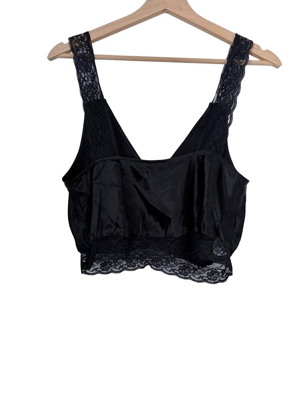 Reformation 100% Silk Axton Top Sz 6 Black - Picture 4 of 8